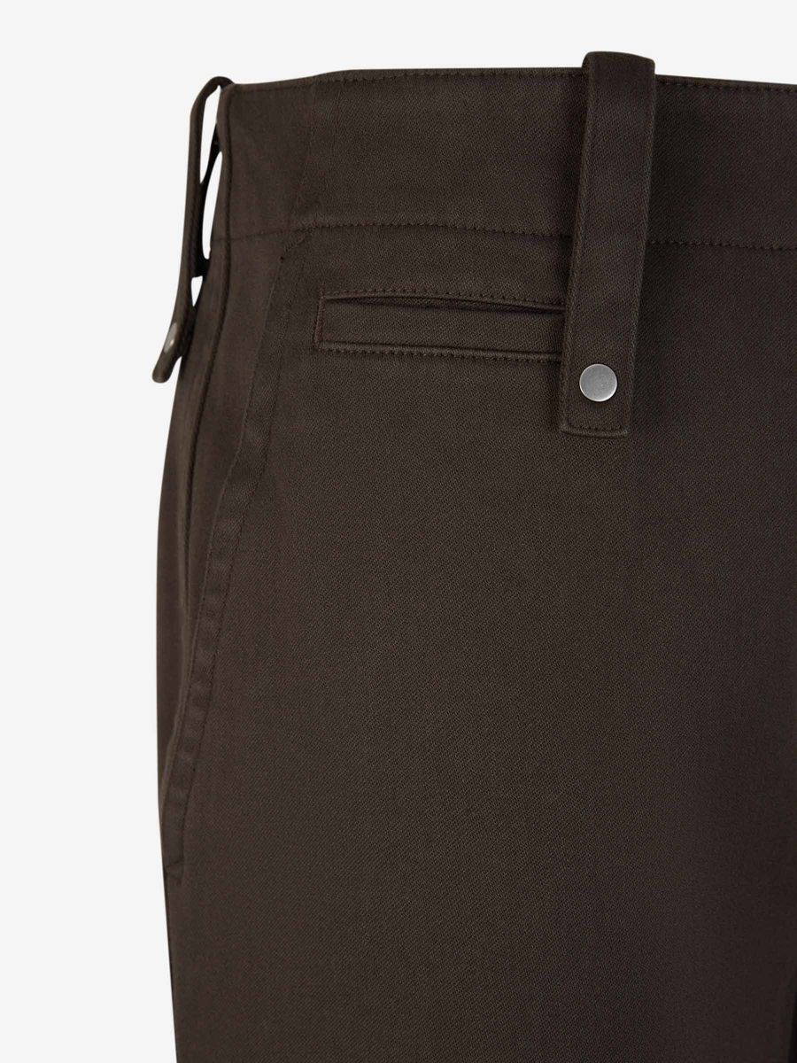 Shop Burberry Pants Clothing In Brown