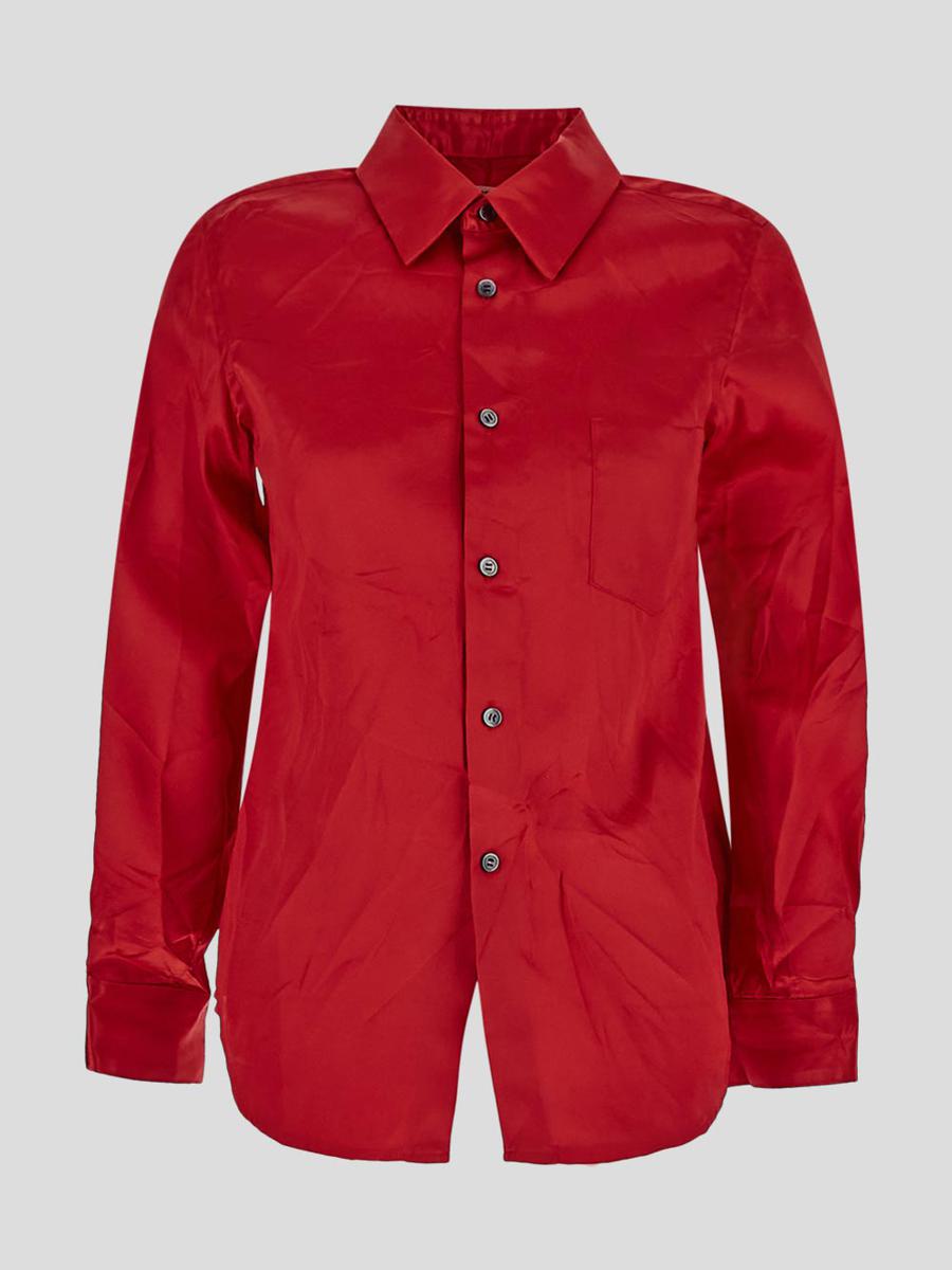 Shop Comme Des Garçons Comme Des Garcons Shirts In Red