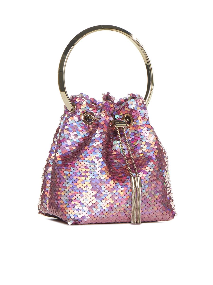 Shop Jimmy Choo Bags In Pink Mix