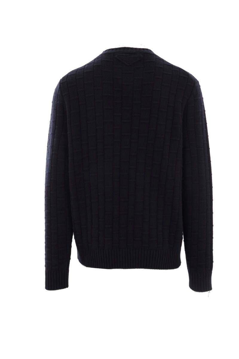 Shop Prada Knitwear In Blue