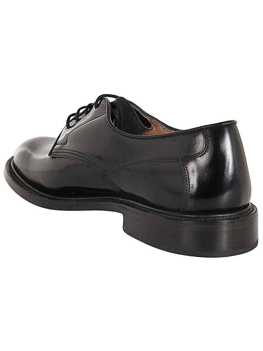Shop Tricker's Woodstock Lace Up Shoes In Black