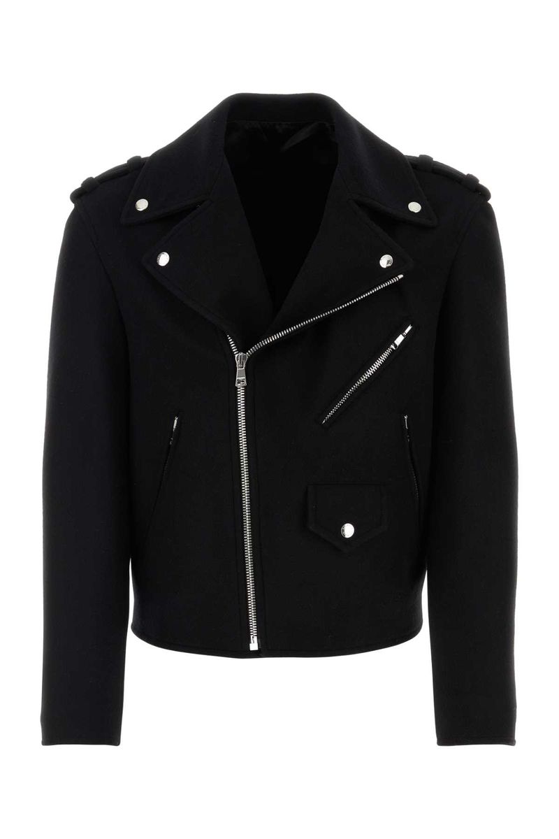 Balmain Jackets In Black