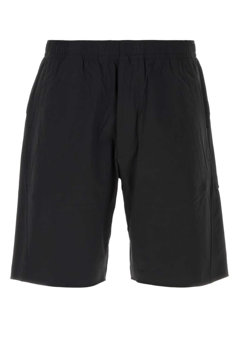 Shop Stone Island Shorts In Black