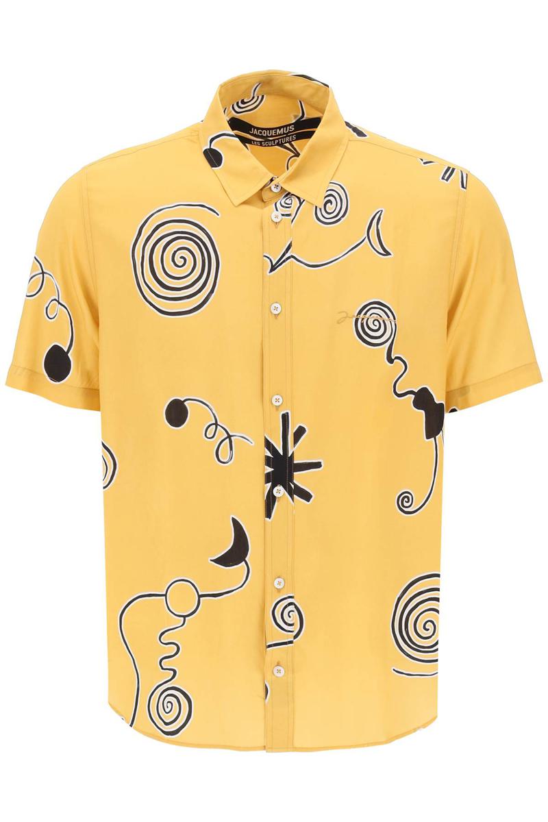 Shop Jacquemus "the Melo Shirt - La In Giallo