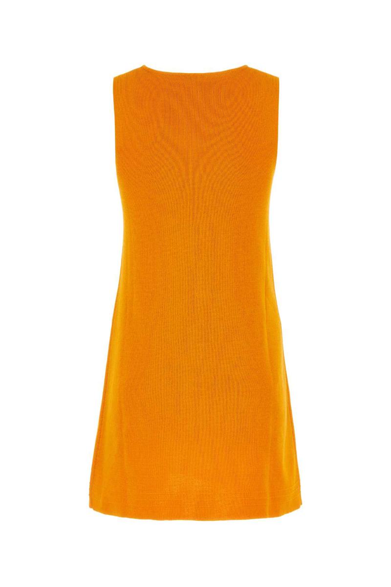 Shop Jil Sander Dress In Orange