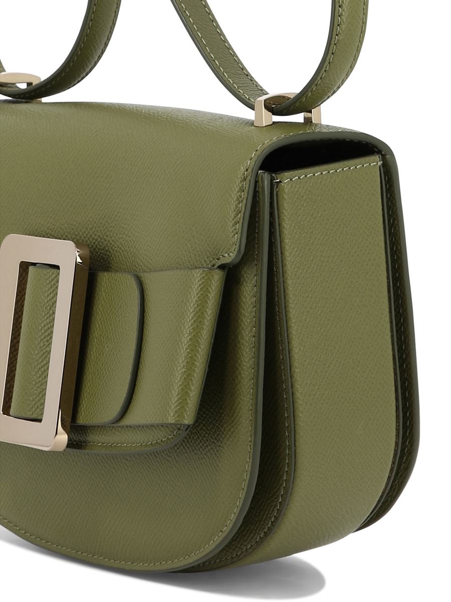 Shop Boyy "buckle Saddle" Crossbody Bag In Green