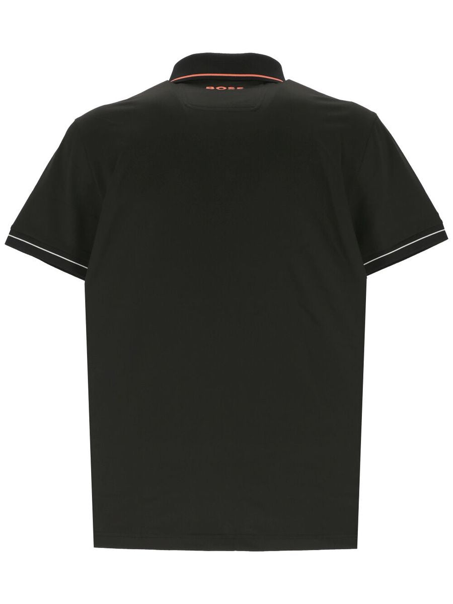 Shop Hugo Boss Boss T-shirts And Polos In Black