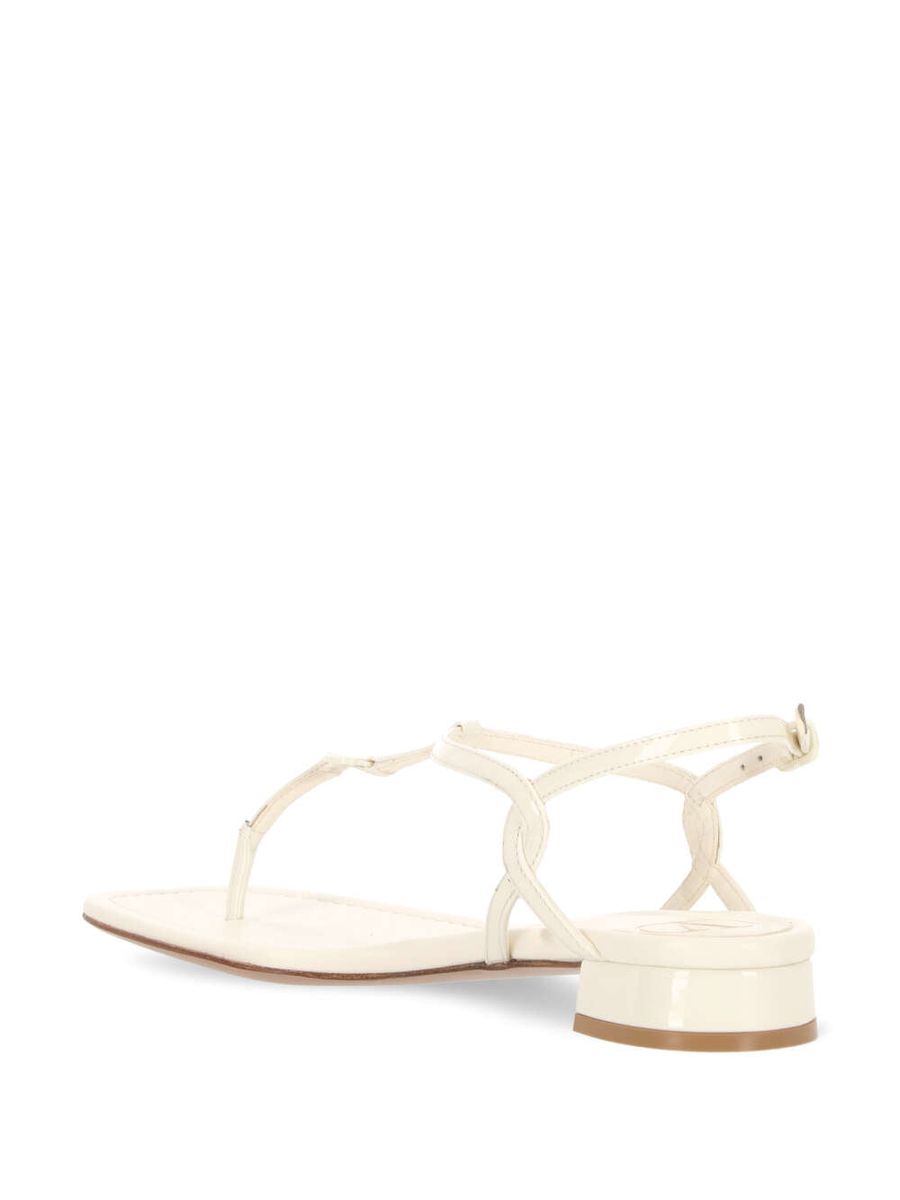 Shop Valentino Garavani Sandals In White