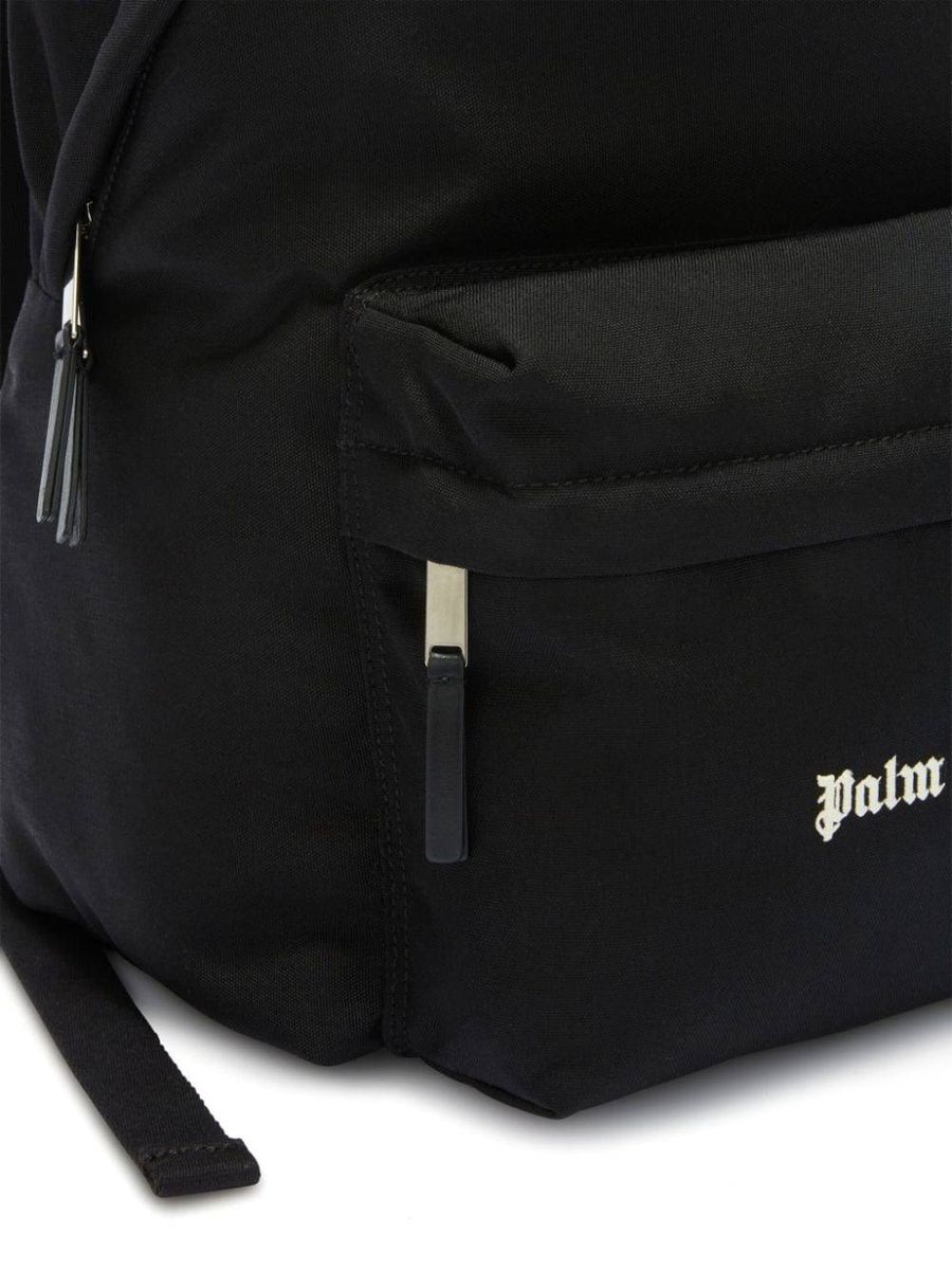 Shop Palm Angels Backpacks In Black
