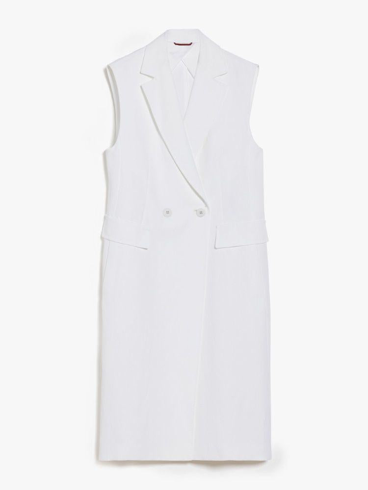 Shop Max Mara Studio Vests In White