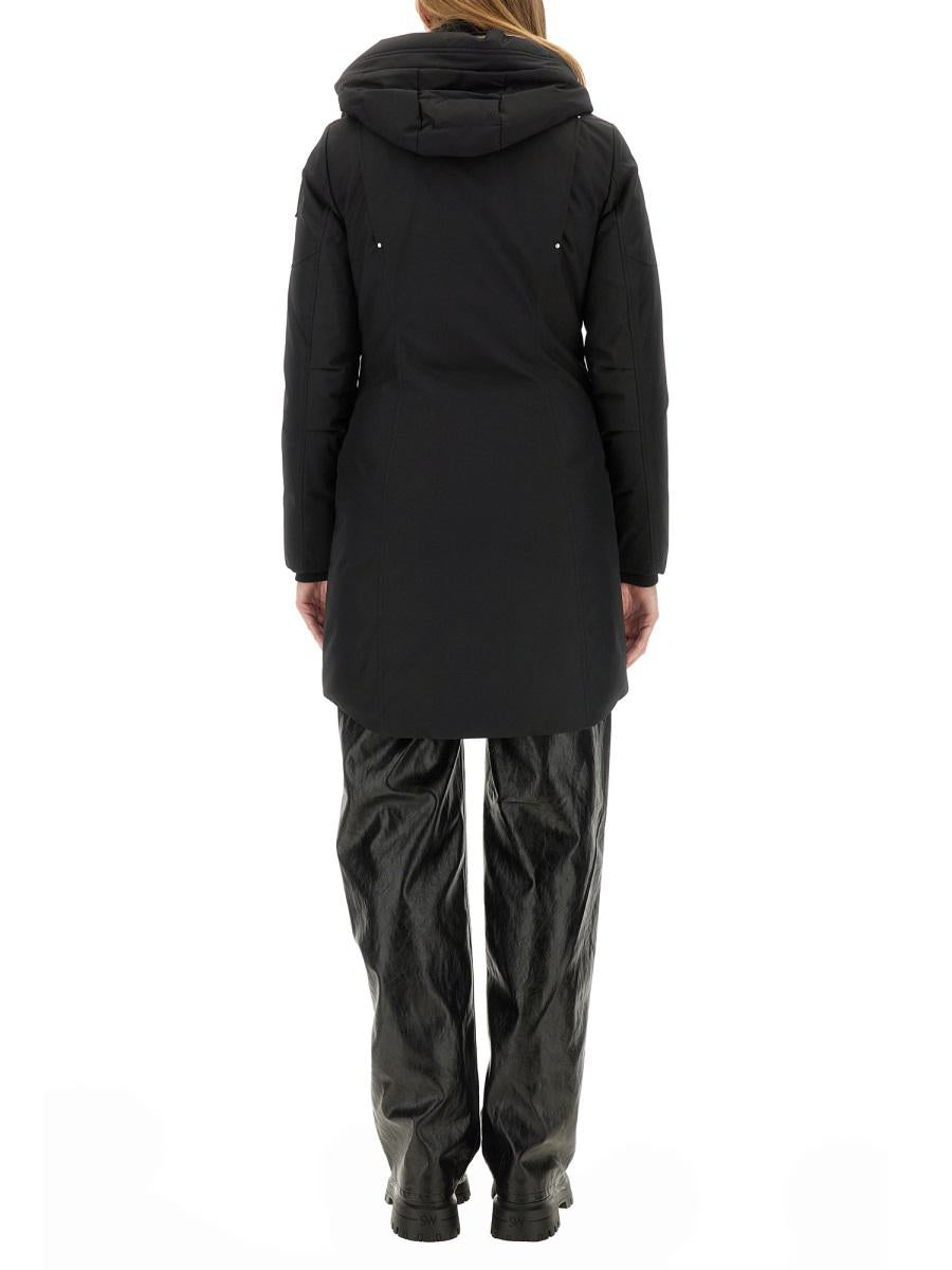 Moose Knuckles Women's Cloud Parka Jacket In Black