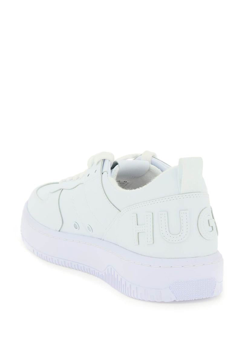 Shop Hugo Boss 'kilian' Sneakers In Bianco