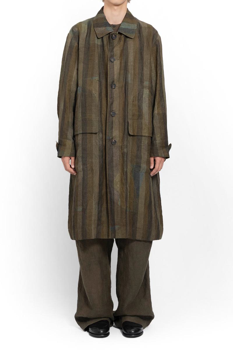 Shop Ziggy Chen Coats In Brown
