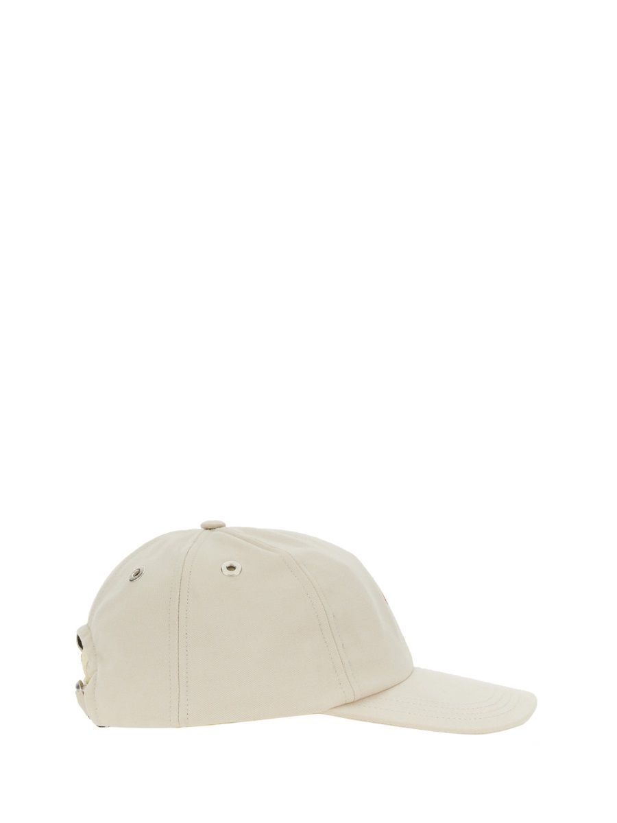 Shop Ami Alexandre Mattiussi Ami Paris Baseball Hat With Logo Unisex In White