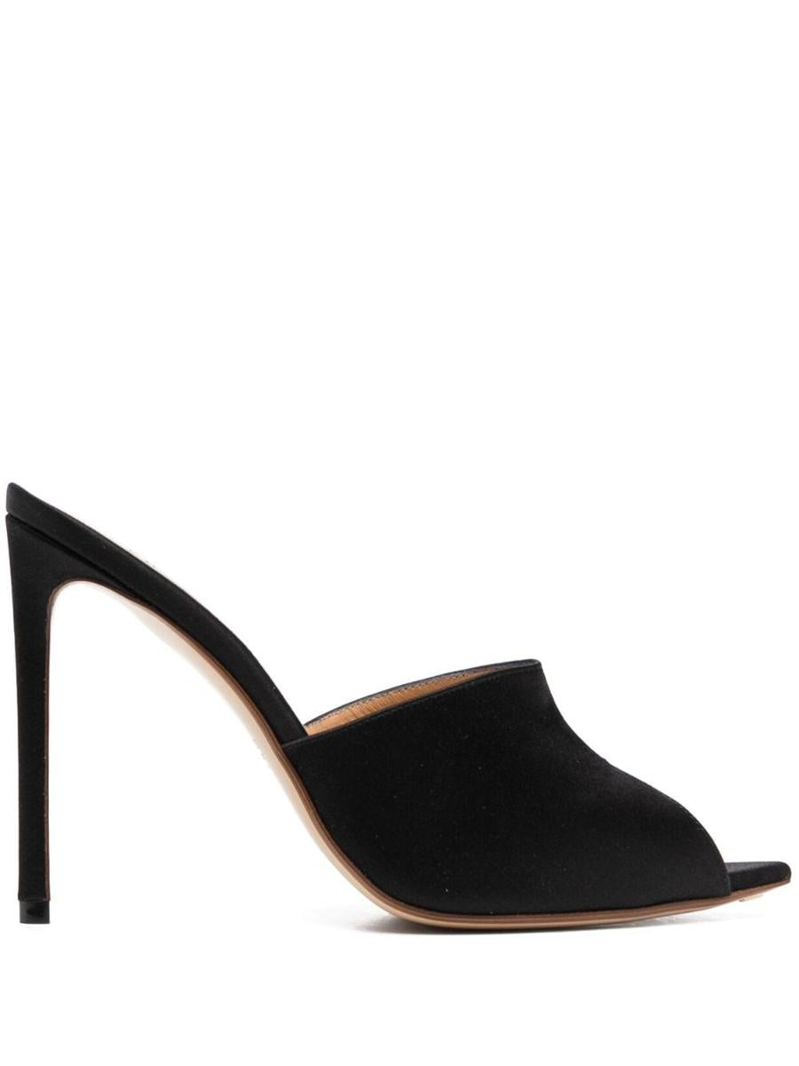 Shop Francesco Russo Sandals In Black