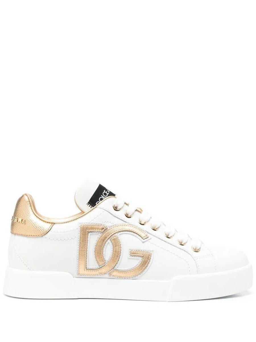 Dolce & Gabbana Dolce&gabbana Portofino Sneaker In White