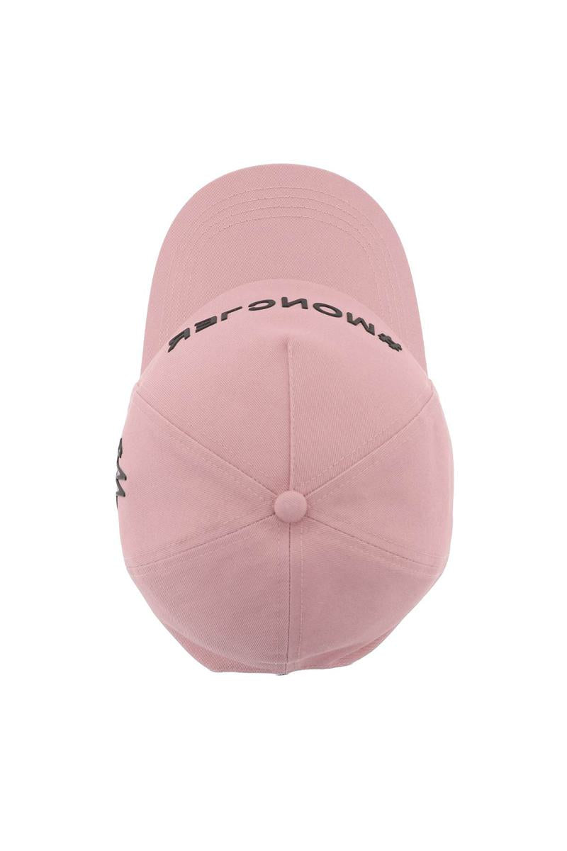 Shop Moncler Baseball Cap Made Of Gab In Rosa