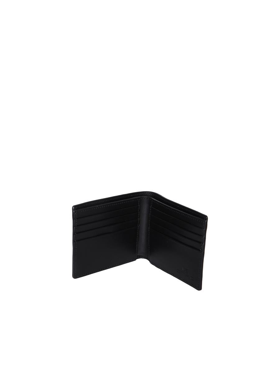 Shop Etro Wallets In Black