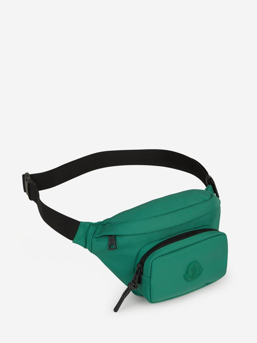Shop Moncler Durance Belt Bag In Turquoise Green