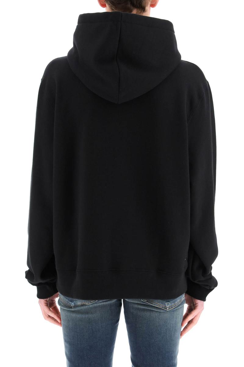 Shop Amiri Core Hoodie In Nero