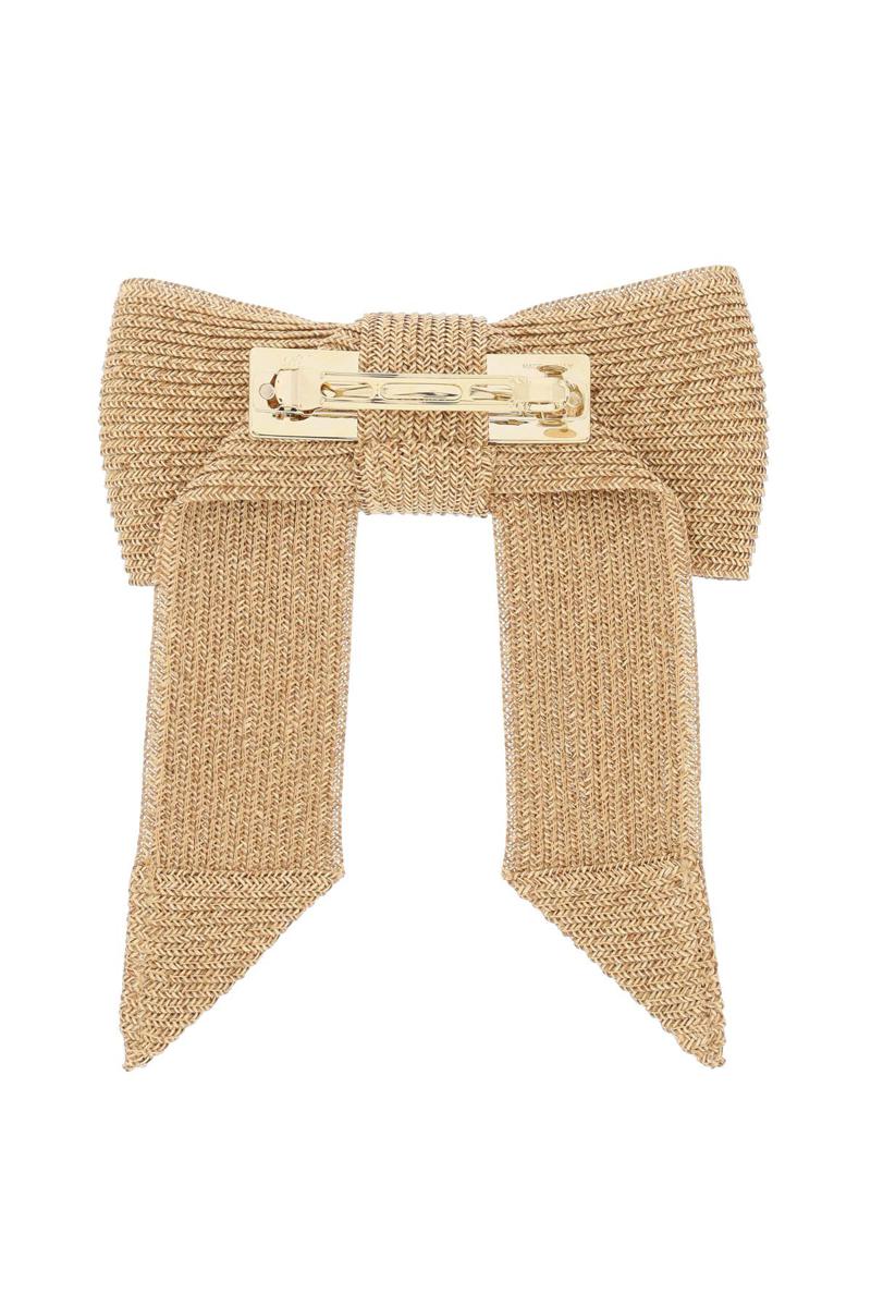 Shop Roger Vivier Hair Clip With Buckle Broche Vivier In Beige