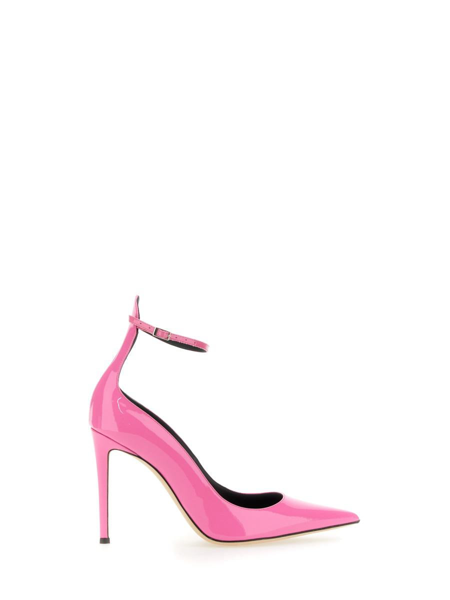 Shop Giuseppe Zanotti Patent Leather Pumps In Fuchsia