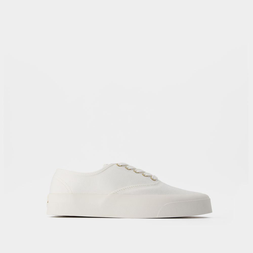 Maison Kitsuné Sneakers In White