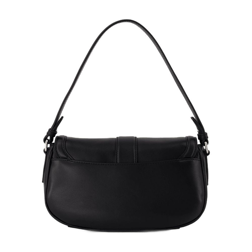 Alexander Mcqueen T-bar Satchel Purse In Black