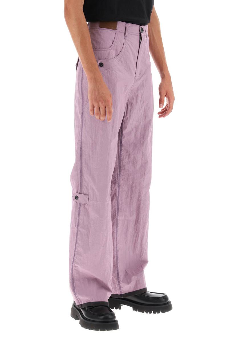 Shop Andersson Bell Inside-out Technical Pants In Viola