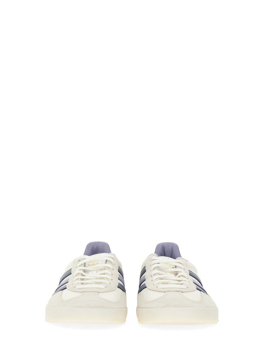 Shop Adidas Originals Indoor Gazelle Sneaker Unisex In White