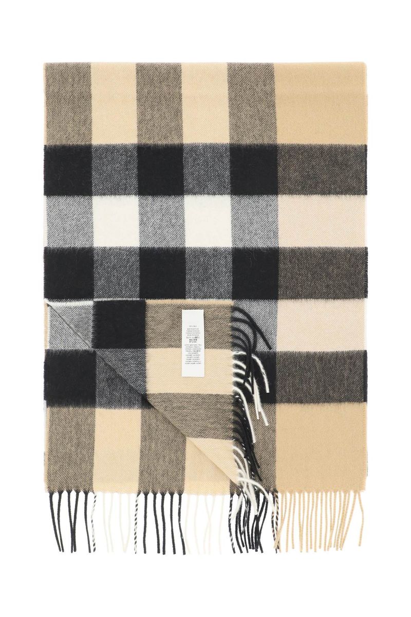 Shop Burberry Scarves And Foulards In Checked