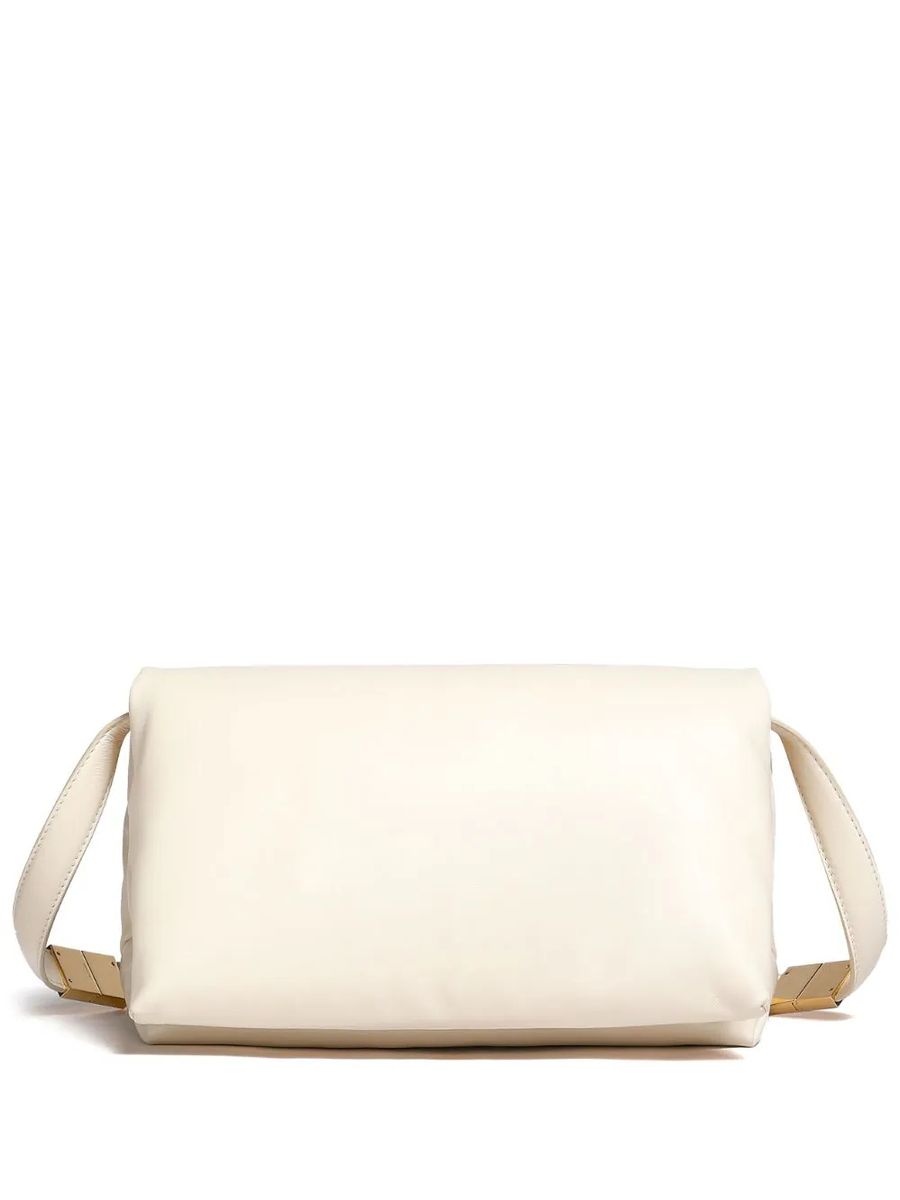 Shop Marni "prisma" Shoulder Bag In White