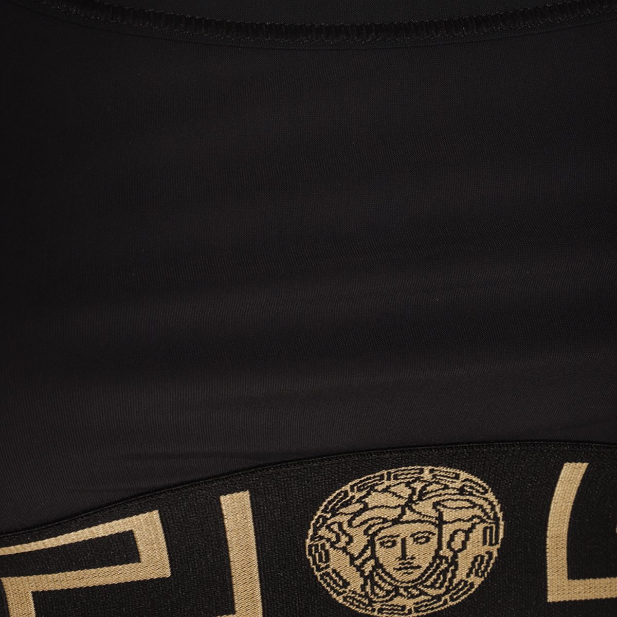 Shop Versace 'medusa' Sports Top' In Black