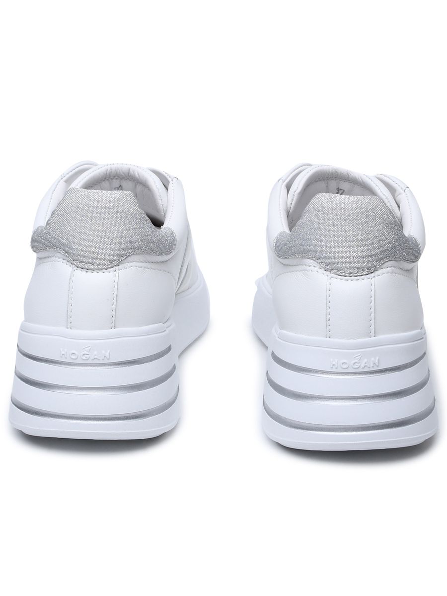 Shop Hogan Sneakers Rebel In White