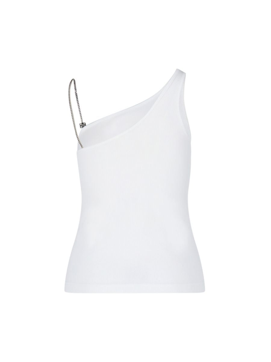 Shop Givenchy Top In White