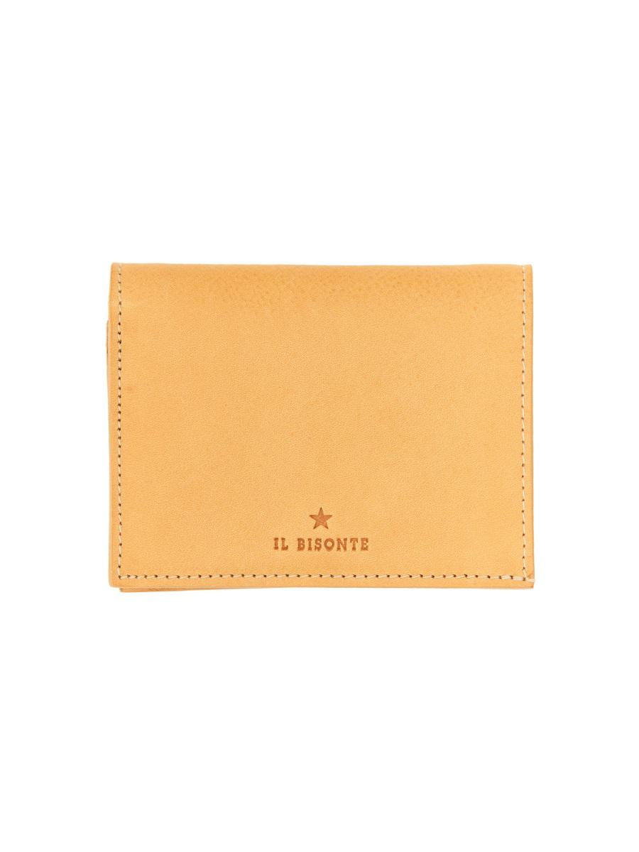 Il Bisonte Small Leather Wallet In White