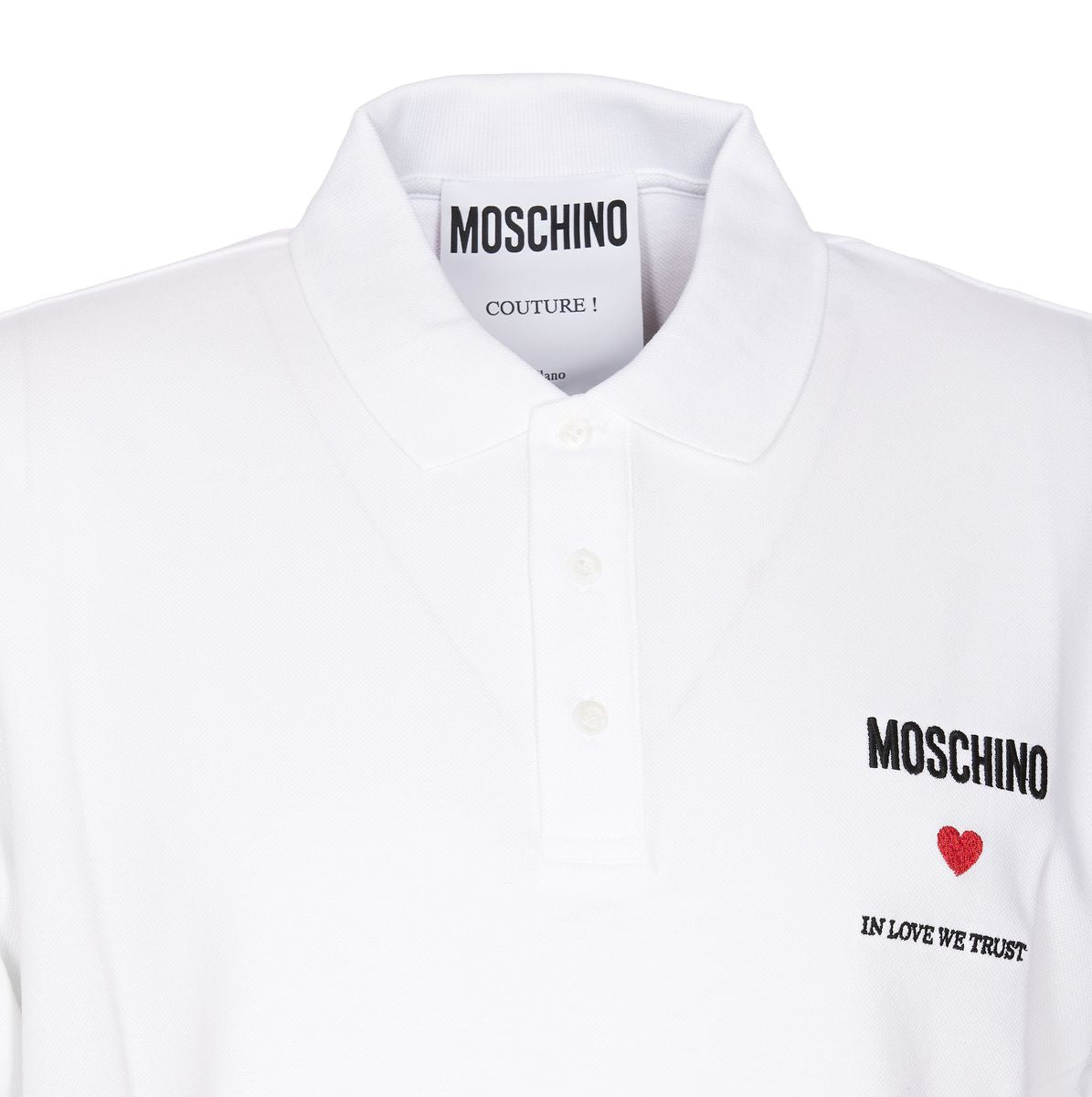 Shop Moschino T-shirts And Polos In White