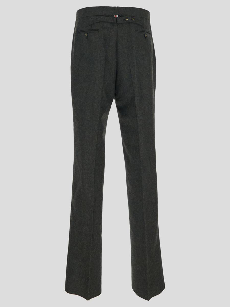 Shop Thom Browne Trousers In Green