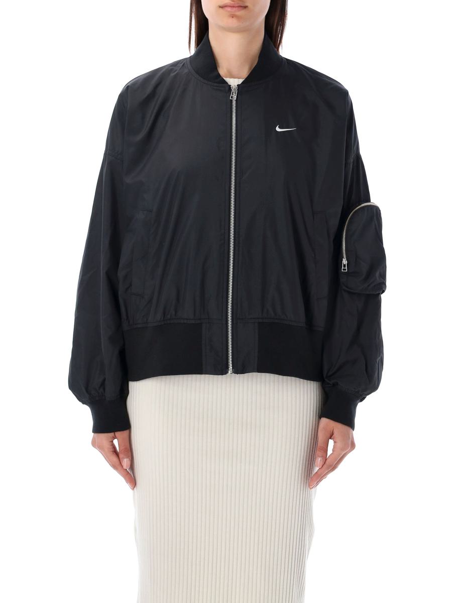 Shop Nike Bomber Jacket In Black