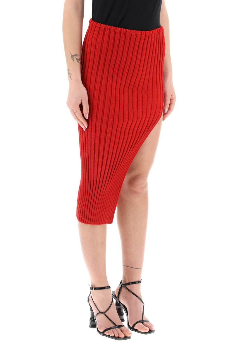 Shop A. Roege Hove Ara Midi Skirt In Rosso