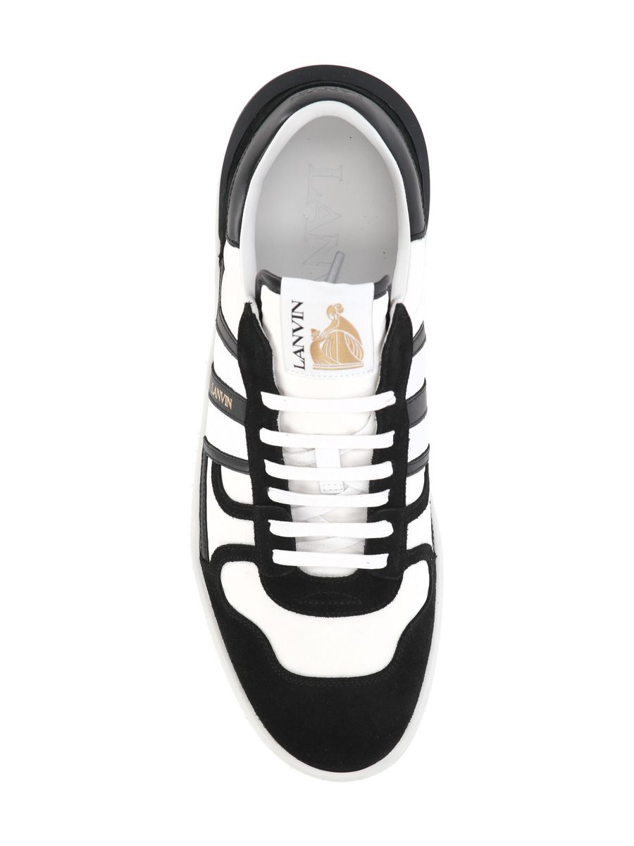 Shop Lanvin Sneaker "clay" In White