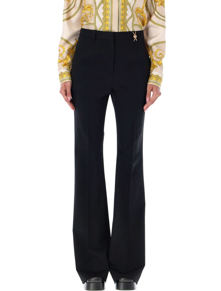 Versace Flared Trouser In Black