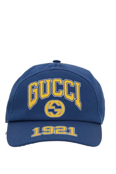 Shop Gucci Cap In Blue