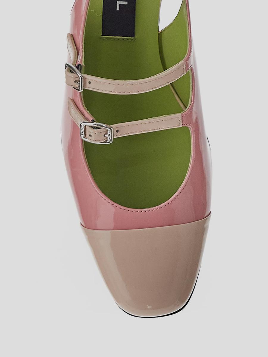 Shop Carel Paris Flat Shoes In Pinknude