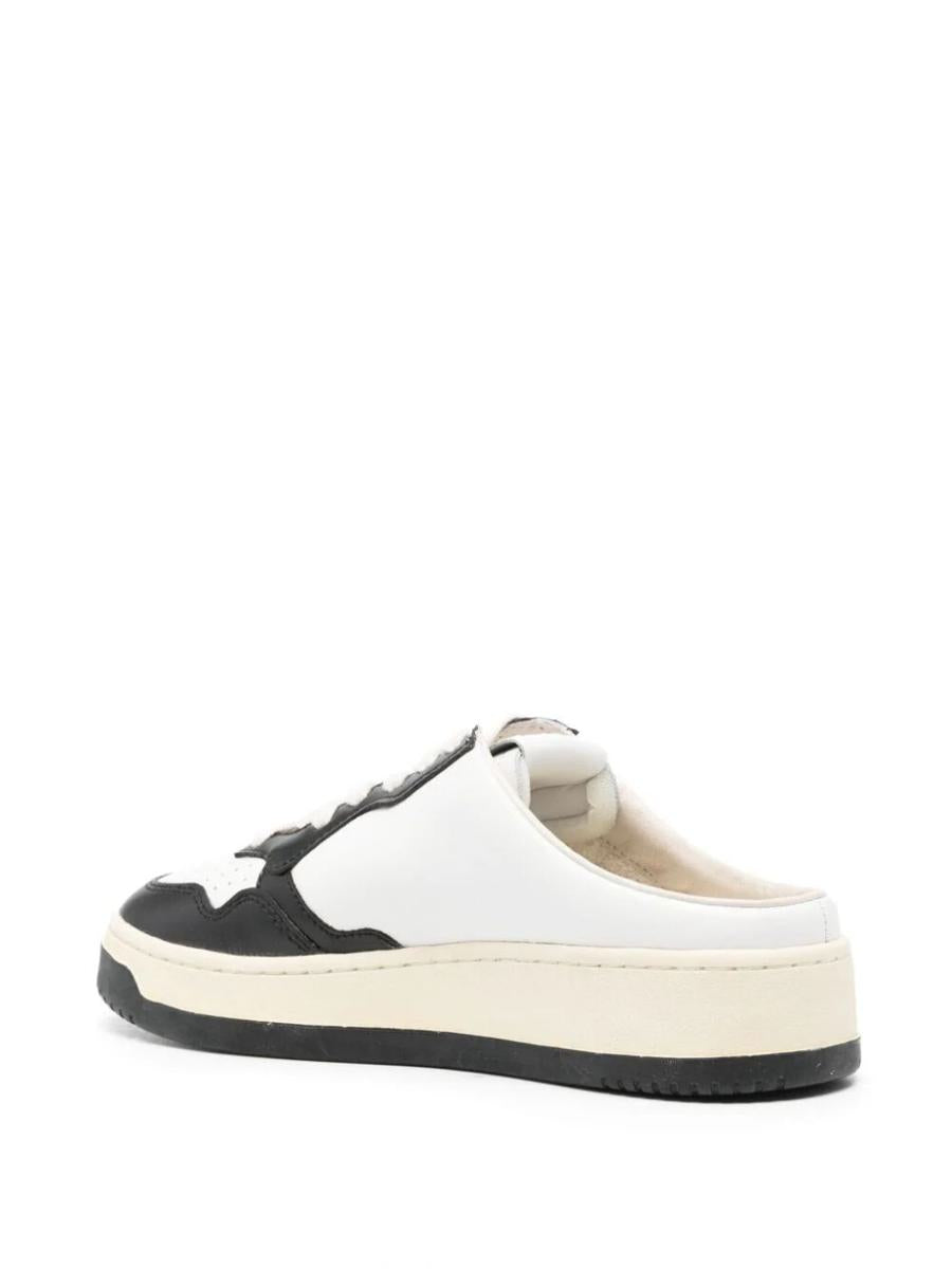 Shop Autry Low Mule Shoes In White