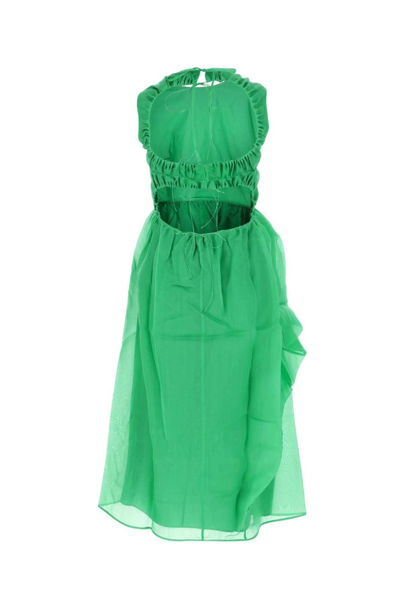 Shop Cecilie Bahnsen Long Dresses. In Green