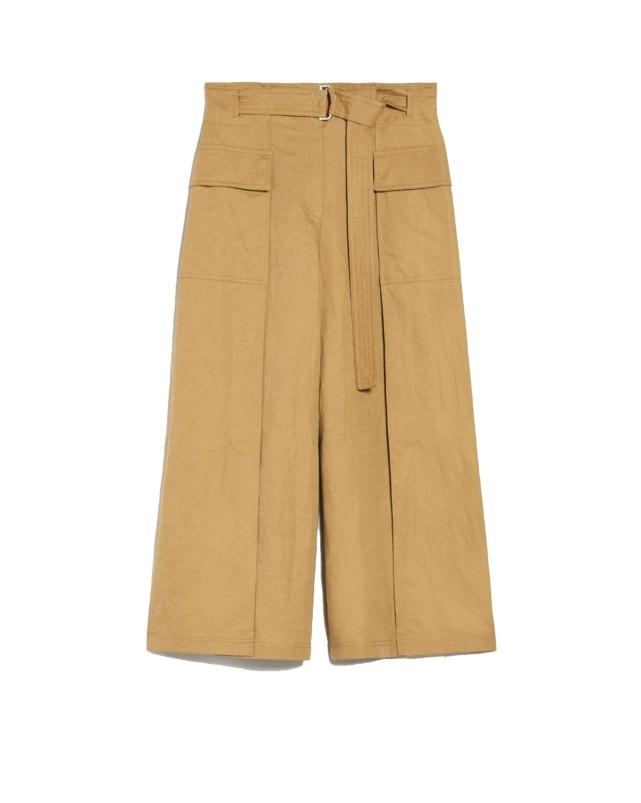 Shop Weekend Max Mara Max Mara Weekend Trousers In Beige