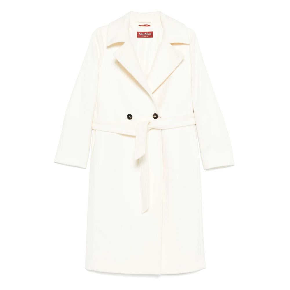 Max Mara Studio Coats In White