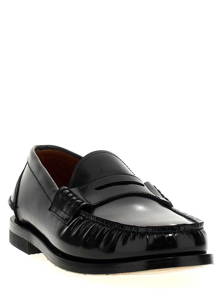 Shop Premiata Flat Shoes In Black