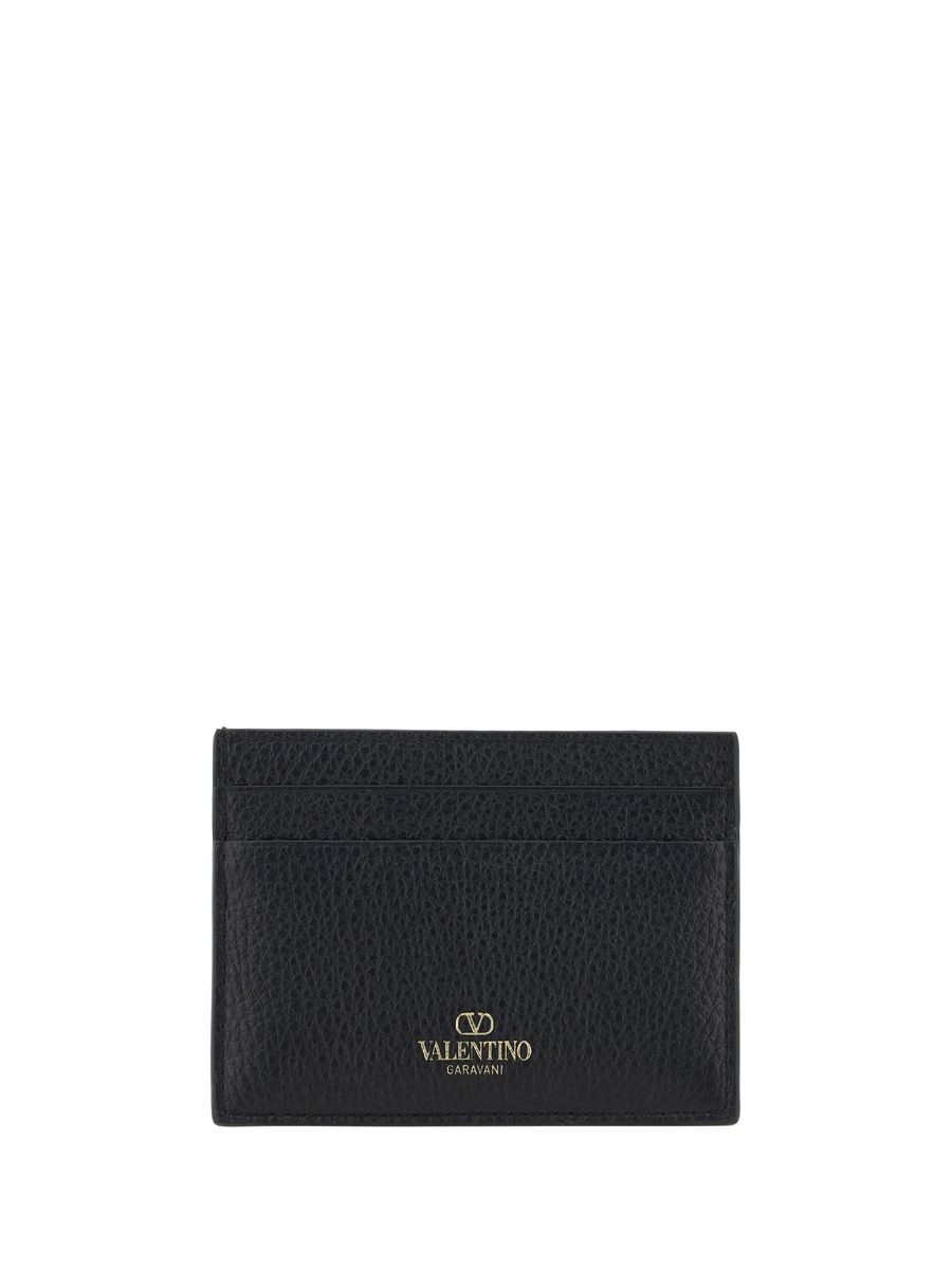 Shop Valentino Garavani Wallets In Nero